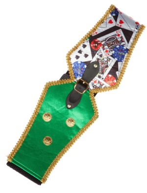 Kostümzubehör Gürtel Casino Farbe: bunt