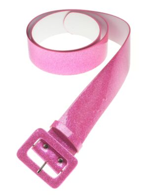 Kostümzubehör Gürtel Glitzer pink one size