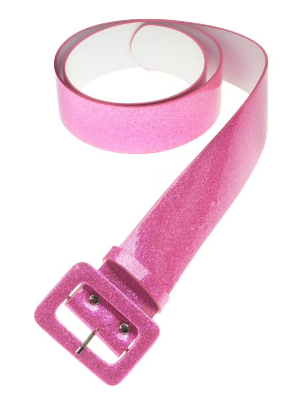 Kostümzubehör Gürtel Glitzer pink one size