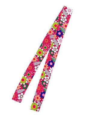Kostümzubehör Haarband Flower Damen pink
