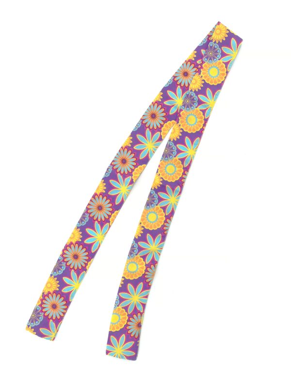 Kostümzubehör Haarband Flower Damen violett