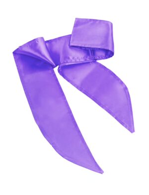 Kostümzubehör Haarband Satin Damen lila