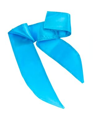 Kostümzubehör Haarband Satin Damen türkis