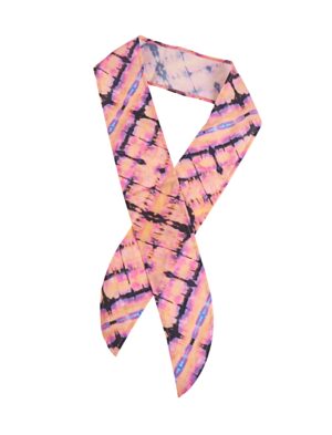 Kostümzubehör Haarband mit Muster pink