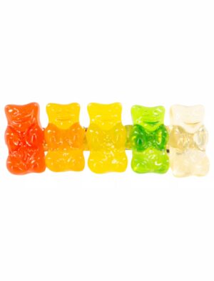 Kostümzubehör Haarklammer HARIBO Goldbären bunt