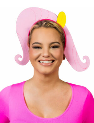 Kostümzubehör Haarreif Comic Girl rosa