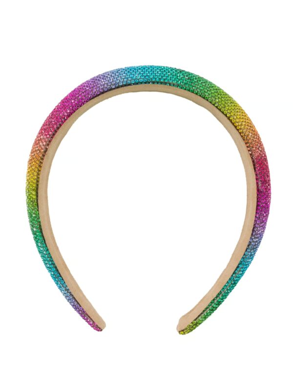 Kostümzubehör Haarreif Glitzer bunt Farbe: bunt