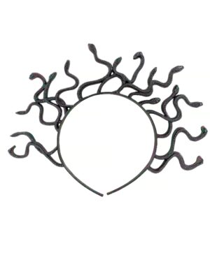 Kostümzubehör Haarreif Medusa bunt Farbe: bunt