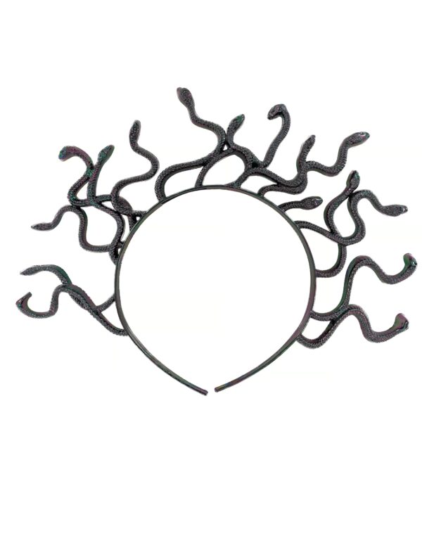 Kostümzubehör Haarreif Medusa bunt Farbe: bunt