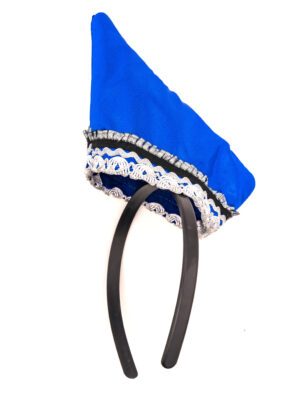 Kostümzubehör Haarreif Mini Komiteemütze blau