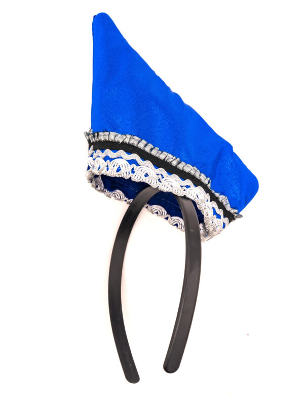 Kostümzubehör Haarreif Mini Komiteemütze blau