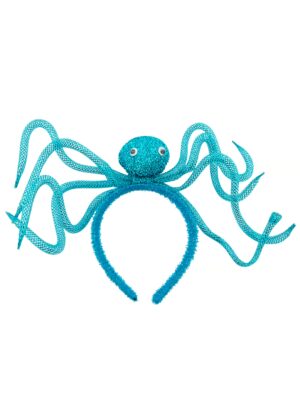 Kostümzubehör Haarreif Octopus Damen türkis