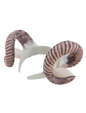 Kostümzubehör Haarreif Satyr beige