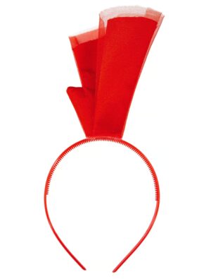 Kostümzubehör Haarreif kinder Schoko-Bons Damen rot
