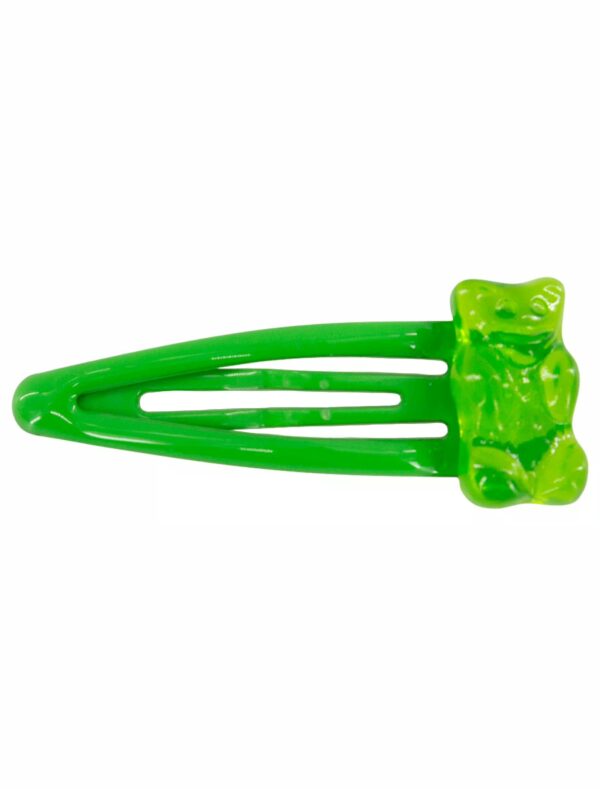 Kostümzubehör Haarspange HARIBO Goldbären grün