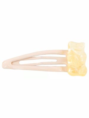 Kostümzubehör Haarspange HARIBO Goldbären weiß