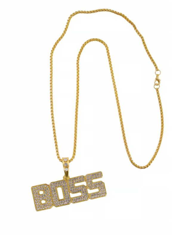 Kostümzubehör Halskette BOSS Herren gold