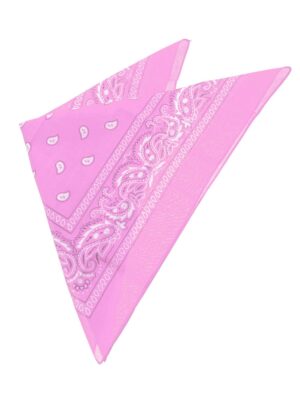 Kostümzubehör Halstuch Cowboy rosa