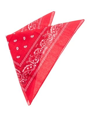 Kostümzubehör Halstuch Cowboy rot