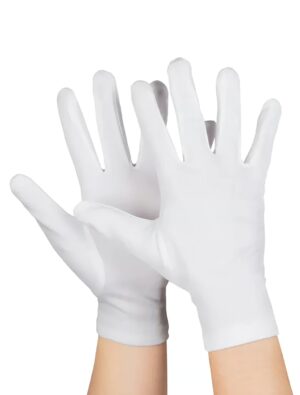 Kostümzubehör Handschuhe klassisch weiß one size