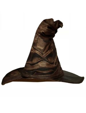 Kostümzubehör Harry Potter sprechender Hut braun one size