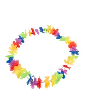 Kostümzubehör Hawaiikette bunt Farbe: