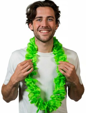 Kostümzubehör Hawaiikette grün