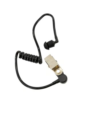 Kostümzubehör Headset Agent Farbe: schwarz