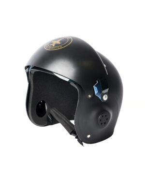 Kostümzubehör Helm Jetpilot schwarz