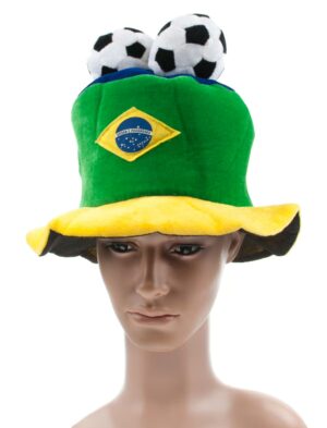 Kostümzubehör Hut Brasilien Farbe: grün