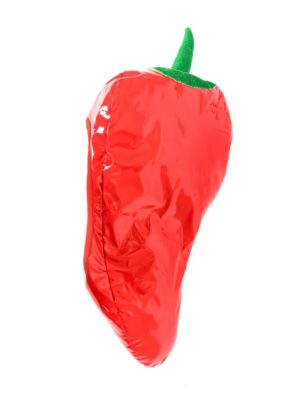 Kostümzubehör Hut Chilischote rot