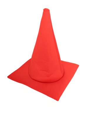 Kostümzubehör Hut Pylone rot