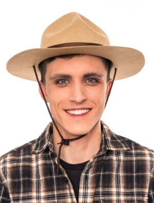 Kostümzubehör Hut Ranger beige 60