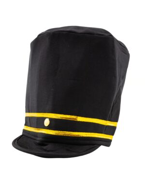 Kostümzubehör Hut Soldat schwarz