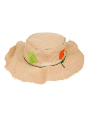 Kostümzubehör Hut Vogelscheuche Farbe: beige