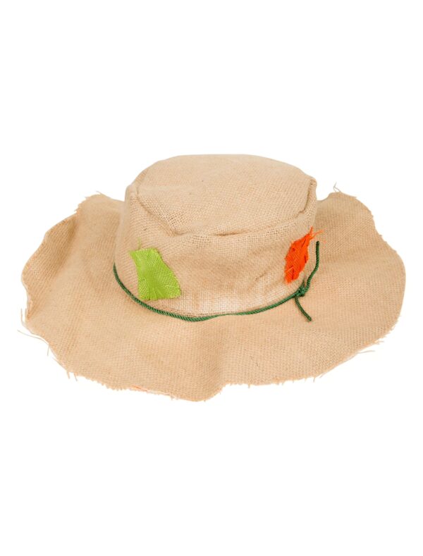 Kostümzubehör Hut Vogelscheuche Farbe: beige