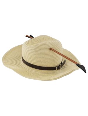 Kostümzubehör Hut mit Pfeil beige one size