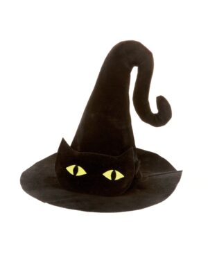 Kostümzubehör Hut schwarze Katze Kinder