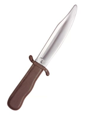 Kostümzubehör Indianermesser Farbe: braun