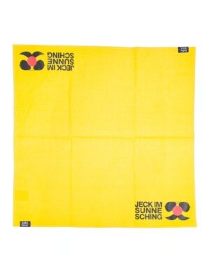 Kostümzubehör JIS Bandana Jeck im Sunnesching 60x60cm Farbe: gelb