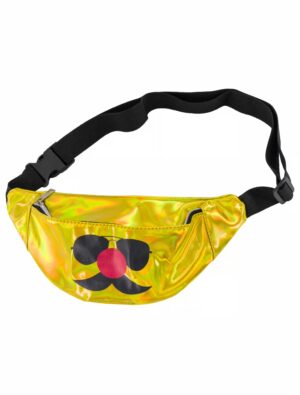 Kostümzubehör JIS Bauchtasche Jeck im Sunnesching schwarz/gelb