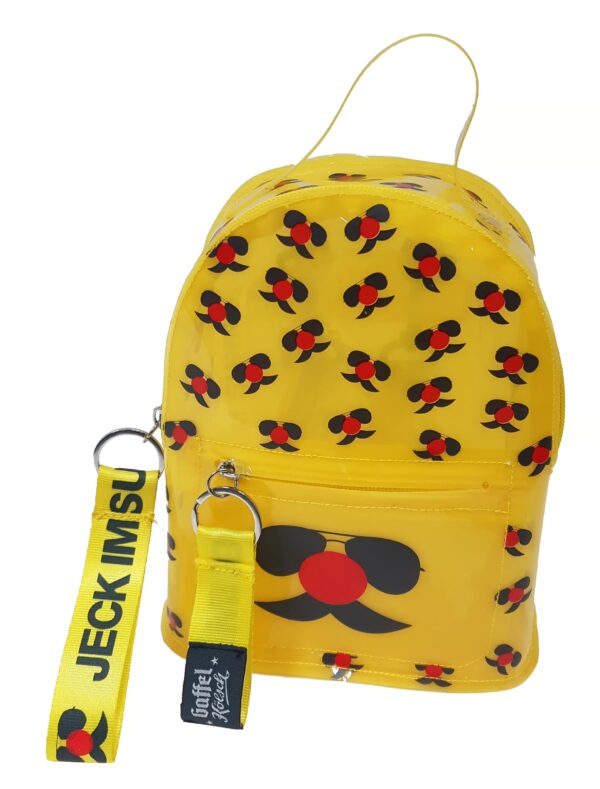 Kostümzubehör JIS Rucksack Jeck im Sunnesching Farbe: gelb