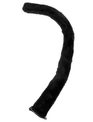 Kostümzubehör Katzenschwanz schwarz