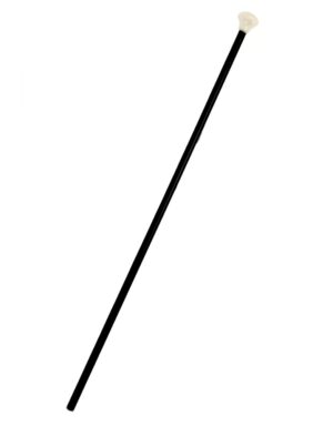 Kostümzubehör Kavalierstock schwarz 80cm