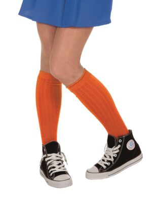 Kostümzubehör Kniestrümpfe orange 36-41