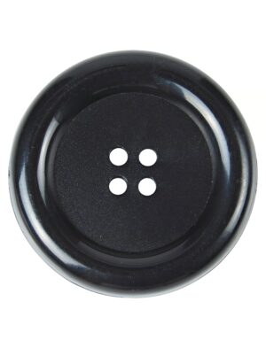 Kostümzubehör Knöpfe 4cm 4 Stk. schwarz
