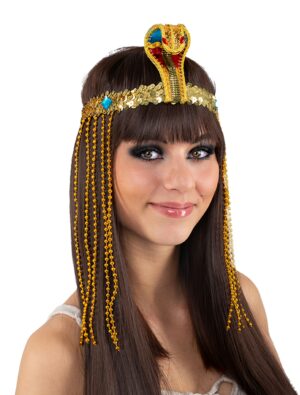 Kostümzubehör Kopfschmuck Pharao gold
