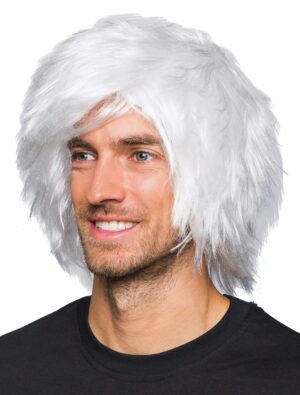 Kostümzubehör Kostümzubehör Perücke Clown weiß one size
