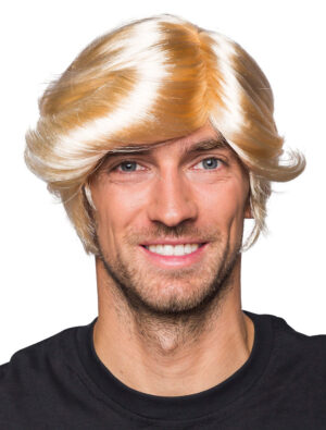Kostümzubehör Kostümzubehör Perücke Föhnfrisur glatt blond one size