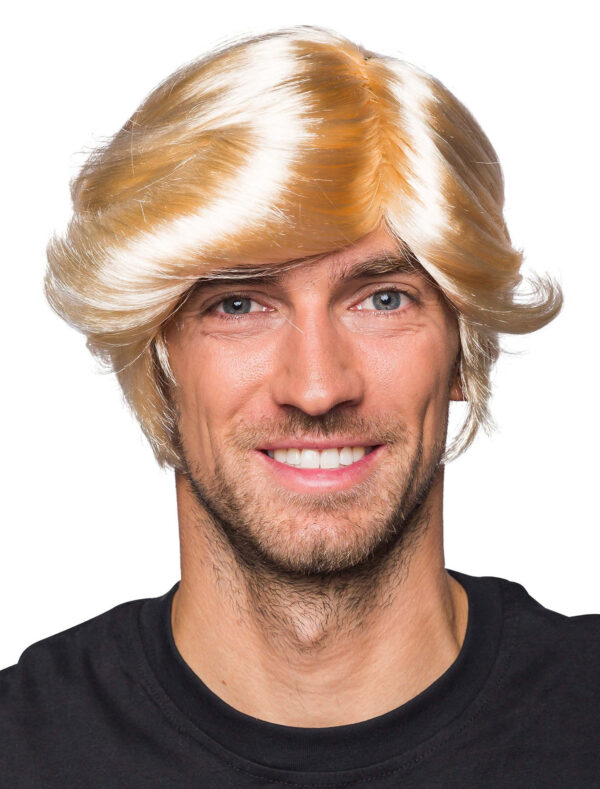 Kostümzubehör Kostümzubehör Perücke Föhnfrisur glatt blond one size